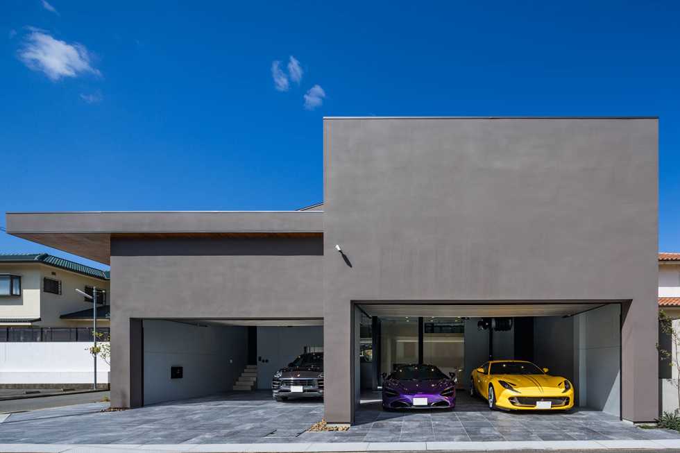 ガレージハウス | 施工例 | 建築家の住宅をプロデュースするザウス