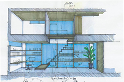 S様邸完成イメージ絵コンテ2