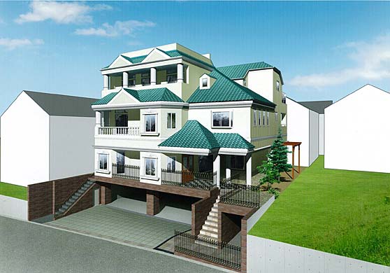 本格的なヨーロッパ調!憧れの輸入住宅