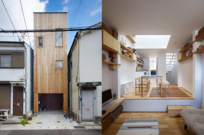 小さくても広く住める狭小住宅