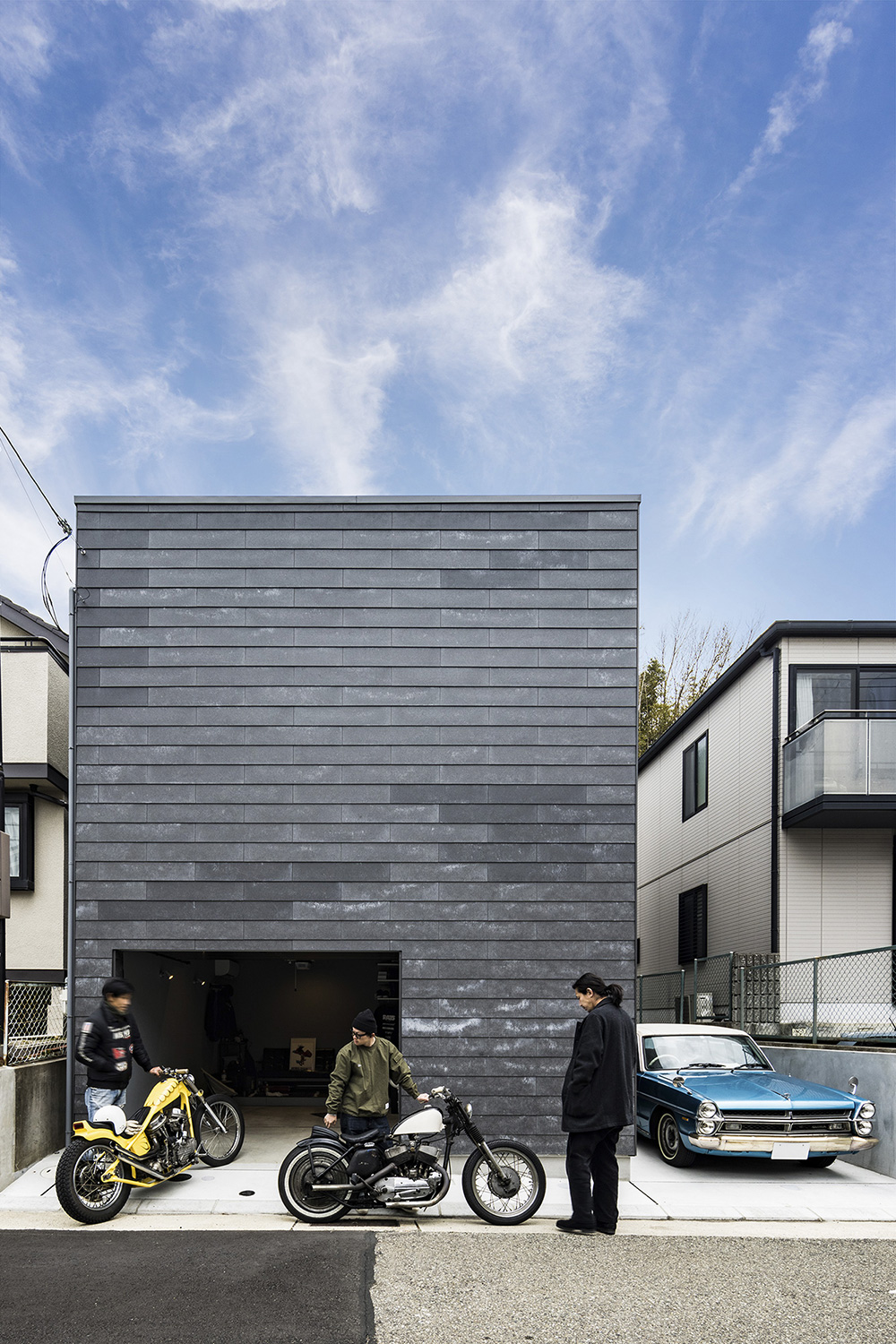  バイクガレージハウス の外観